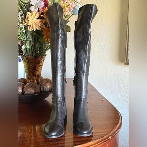 Staccato Charcoal Over the Knee Boots